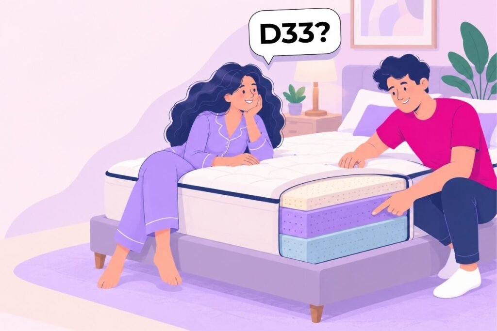 o que significa colchão d33